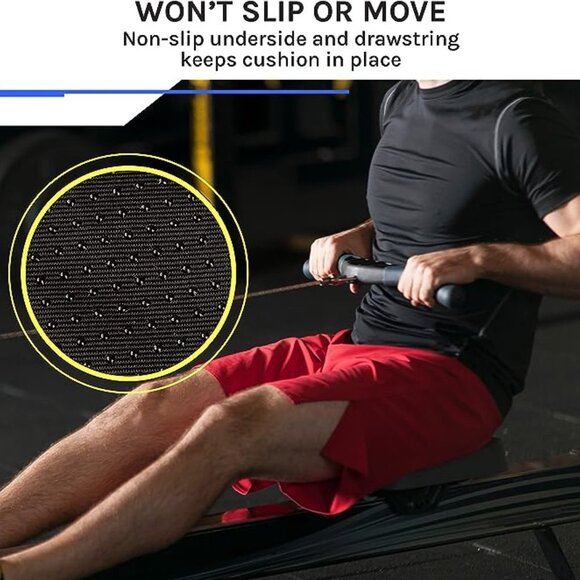 Domain Cycling Exercise Bike Seat Cushion for Recumbent Bike *NEW* - Picture 5 of 7